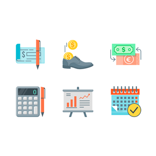 Finance and Banking (Free) icon packages