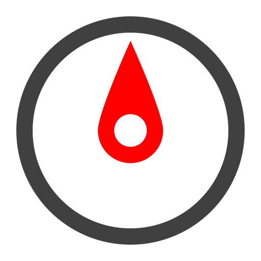 north, compass icon