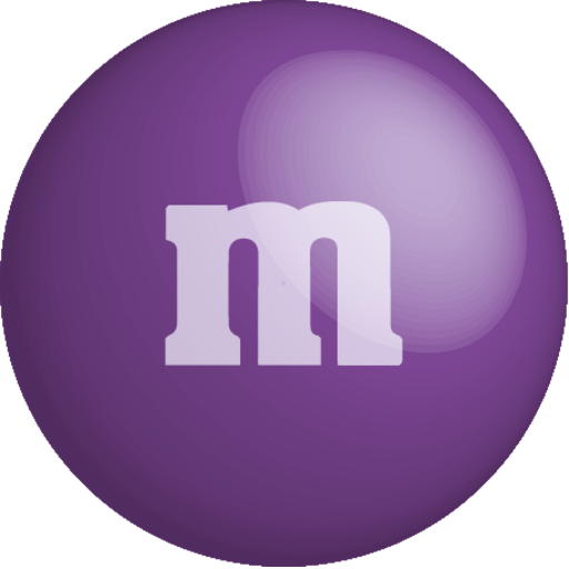 colour, Color, Chocolate, m&m, purple icon