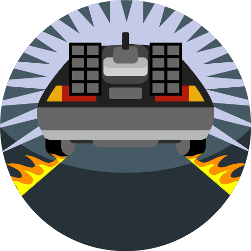 back to the future clipart