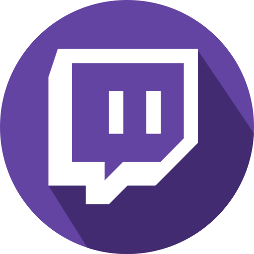 Twitch, Logo, social network, Games icon