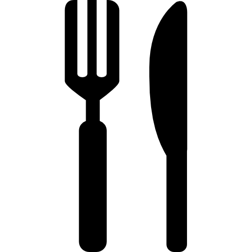 Image result for FORK AND KNIFE icon transparent