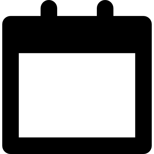 blank daily calendar