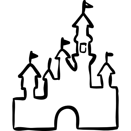 Free Free Disney Castle Outline Svg 397 SVG PNG EPS DXF File