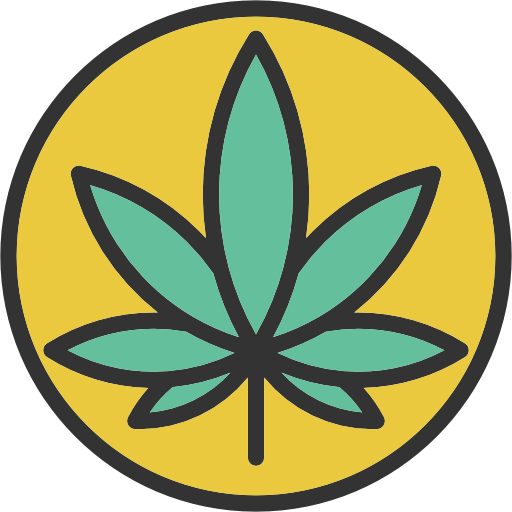 Drug weed Leaf marijuana Cannabis nature Botanical icon
