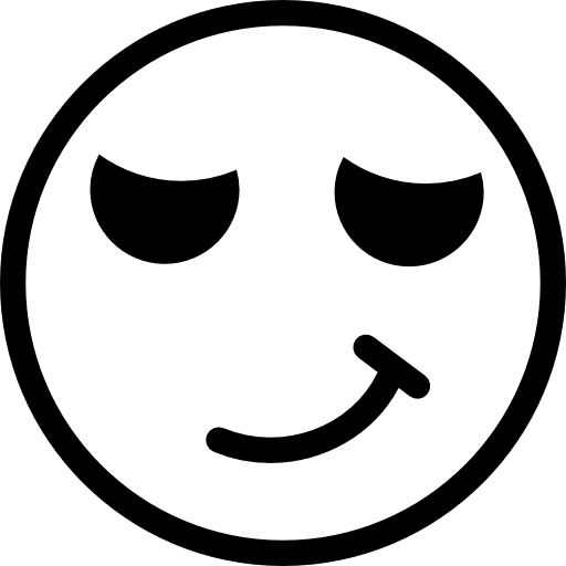 Arrogant, Face, smug, Emoticon, interface, Vain icon