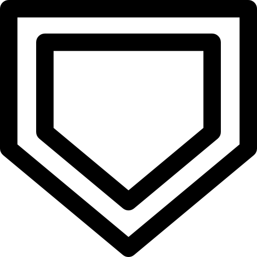 size of home plate