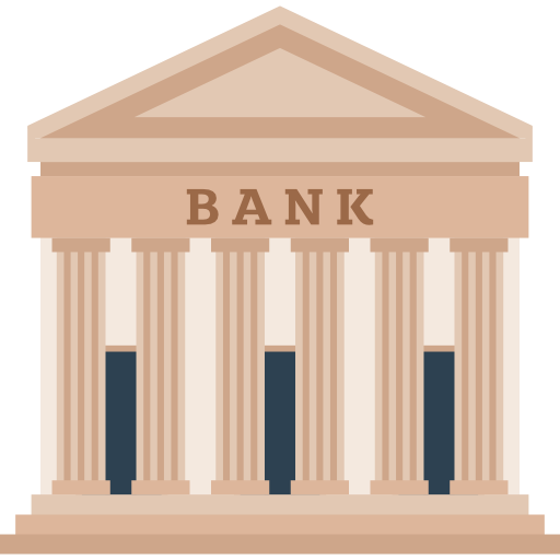 Business, Money, Bank, savings, banking, Finance, Building, buildings icon