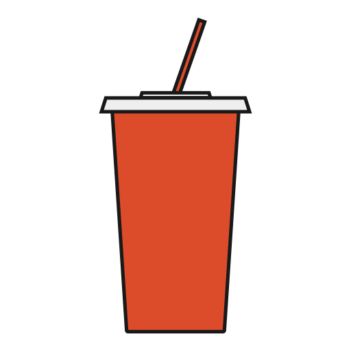 soda, viewer, Theater, snack, movie, drink icon