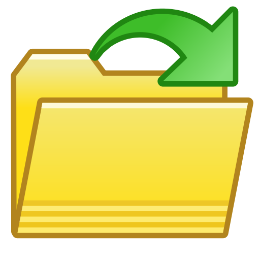 Folder, open, File icon