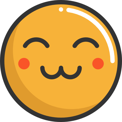 cute happy emoticon