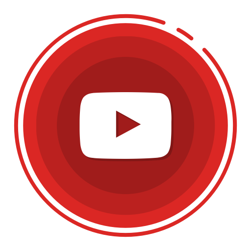 youtube, social media icons icon