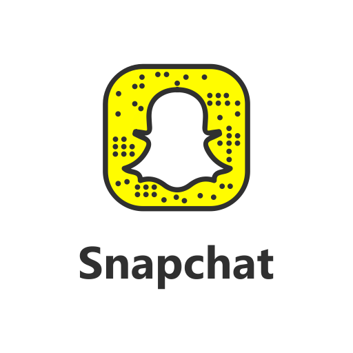 Logo, Ghost, Snapchat, snapchat logo icon