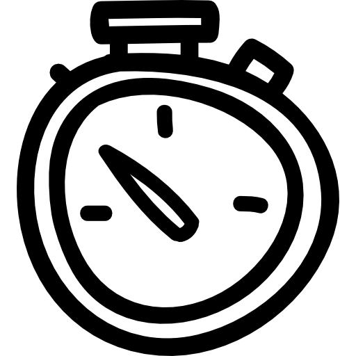 Clock, timer, shapes, Shaped, square, time icon