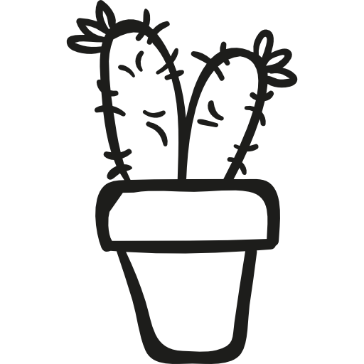 Sphera Cactus Pot Ícone, Estilo Plano Foto Royalty Free, Gravuras, Imagens  e Banco de fotografias. Image 107075455
