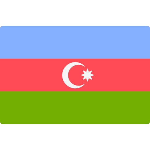Azerbaijan Country Flag Icon