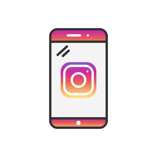 Instagram Logo Button Social Media Icon Png Ico Gambar